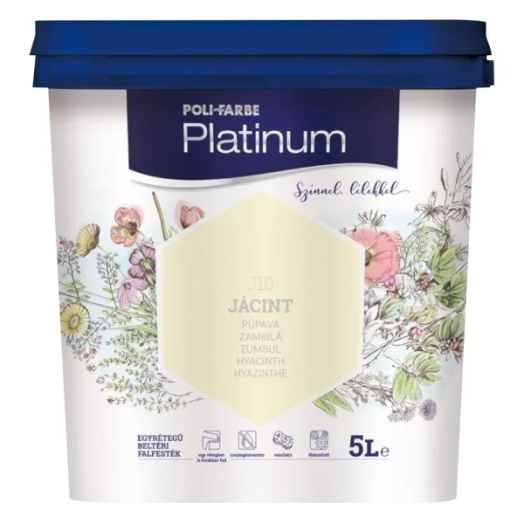 PLATINUM BELTÉRI FALFESTÉK 5L JÁCINT J10 DISZPERZIÓS