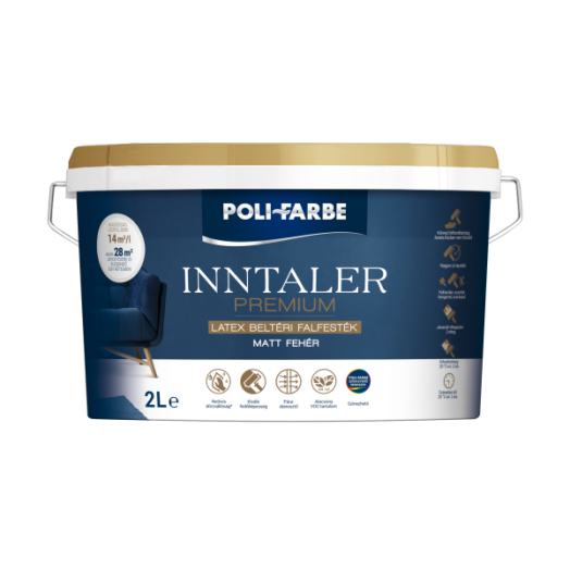 INNTALER PREMIUM 2L BELTÉRI DISZPERZIÓS FALFESTÉK FEHÉR