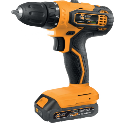 Akkus fúró-csavarozó Lith 21V Expert UniCell 2 fokozat, akksival és töltővel