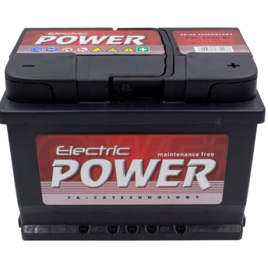 AKKUMULÁTOR 55AH 12V                ELECTRIC POWER