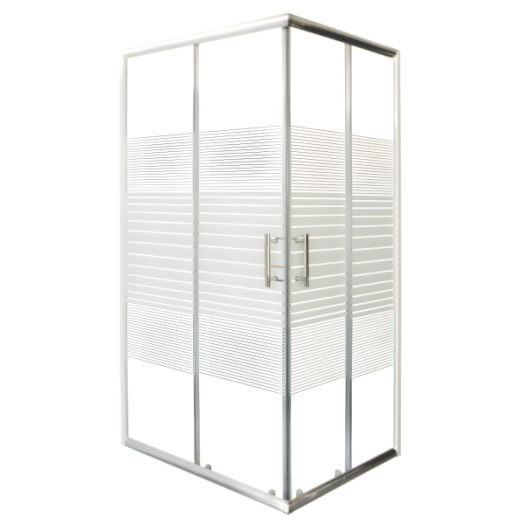 ASZIMMETRIKUS ZUHANYKABIN 2 TOLÓAJTÓVAL