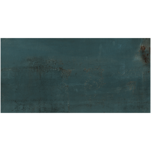 Oxidatio Cuprum kültéri fagyálló 60x120cm sötét türkiz rektifikált gres padlólap