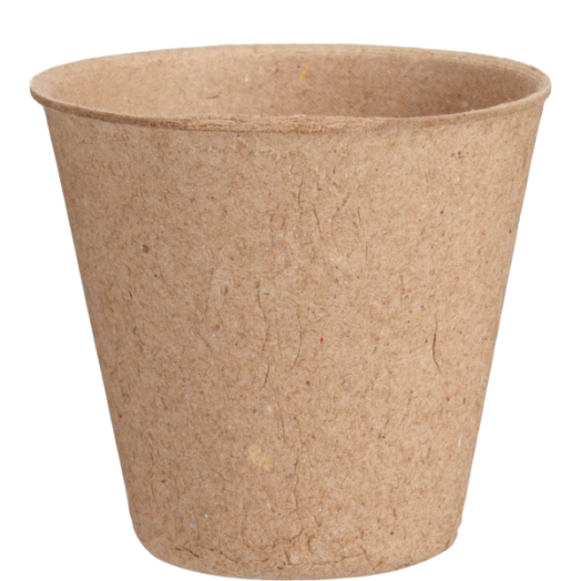 Ültetőcserép papír 16 db/szett 6x5,5x5,5cm kerek