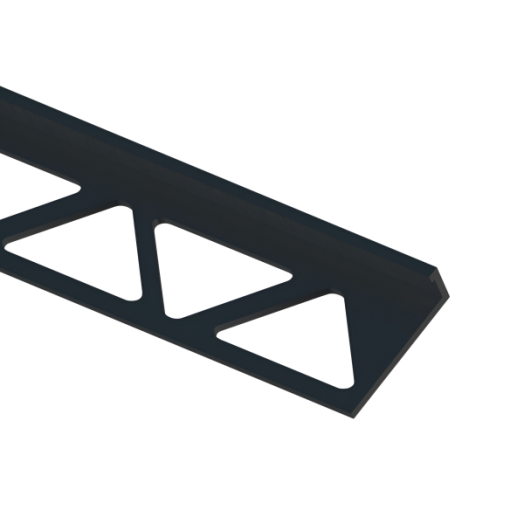 PROFILPLAST SZÖGLETES CSEMPEÉLVÉDŐ, ALUMÍNIUM, 10MMX2,5M, MATT, ANTRACIT