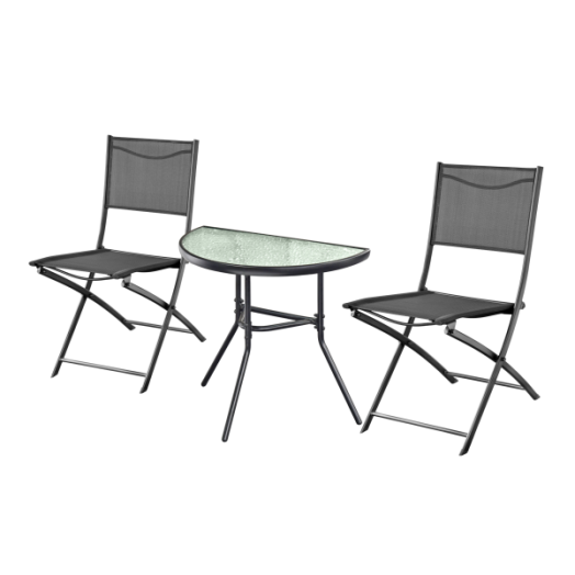 Összecsukható 3 részes balkon szett