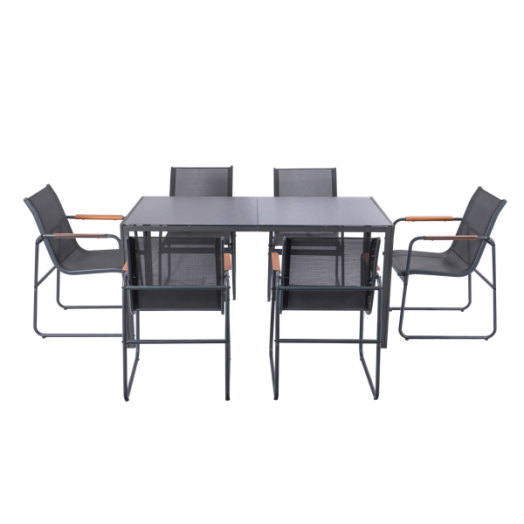 Reckmann 7 részes fémvázas kerti bútor szett