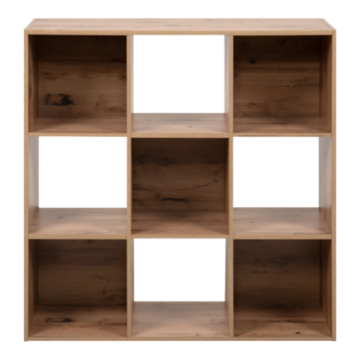 Arvika 20D 9 rekeszes polc 89x89x28cm artisan-bézs