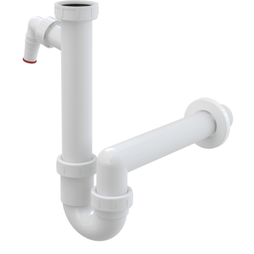 Alca csőszifon PP 6/4" hollandi anyával, 17-23mm csatlakozóval