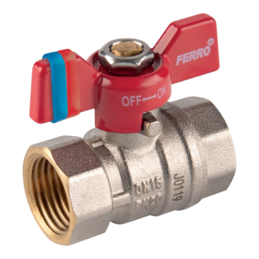 Ferro F-Comfort golyóscsap 1" BB pillangókarral
