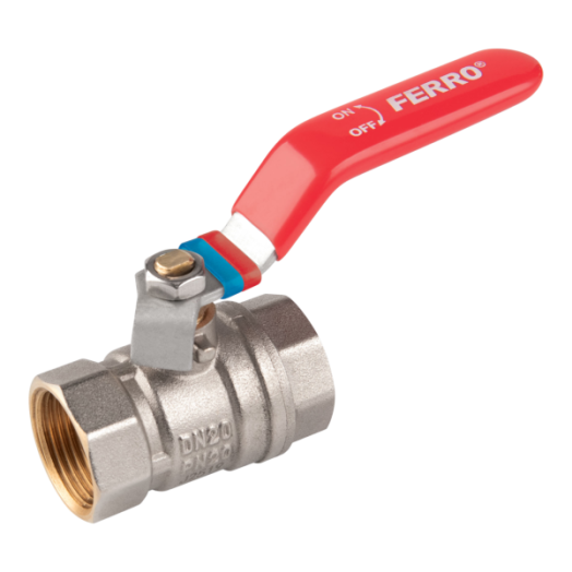 Ferro F-Comfort golyóscsap 3/4" BB lapátkar