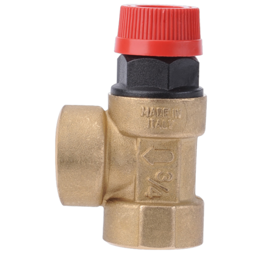 Ferro biztonsági szelep 3/4"x 3/4", 3 bar fűtés-és melegvíz rendszerhez