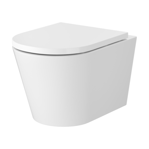Mito Koral PRO fali WC mélyöblítésű rejtett duroplast soft-close WC-ülőkével