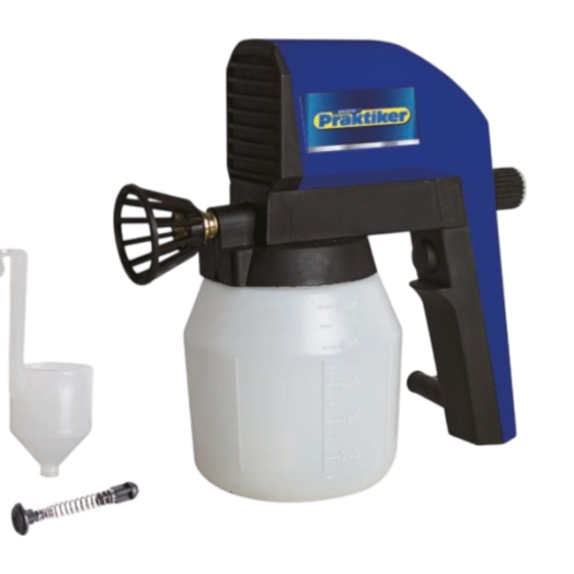 FESTÉKSZÓRÓ 100 W, 900 ML, TARTOZÉKOKKAL