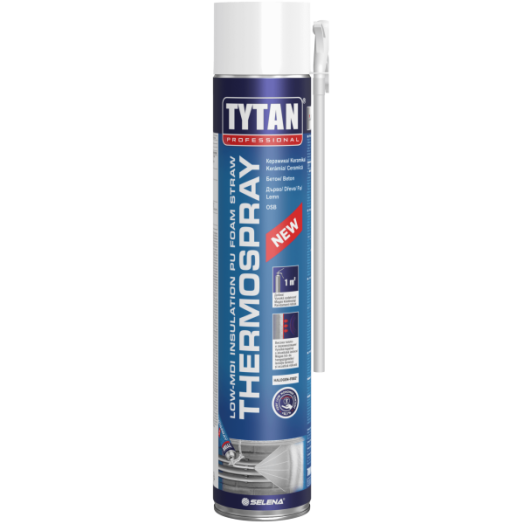 Tytan kézi thermospray egykomponensű poliuretán hab 700ml