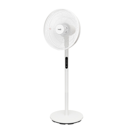 HOME ÁLLÓVENTILÁTOR 3IN1 60W, 40CM, FEHÉR, TÁVIRÁNYÍTÓVAL