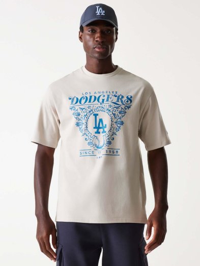 MLB FLORAL GRAPHIC OS TEE