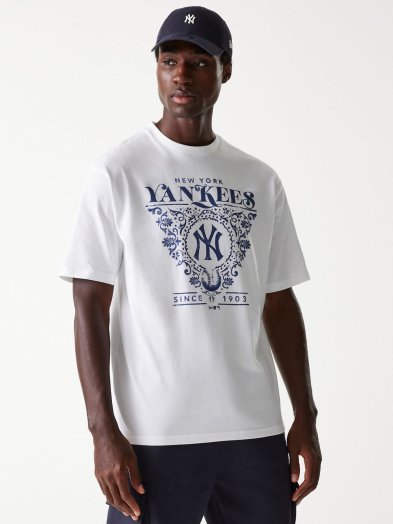 MLB FLORAL GRAPHIC OS TEE