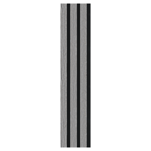 Praktiker 250x12,2x1,2cm akusztikus falipanel, polisztirol, szürke