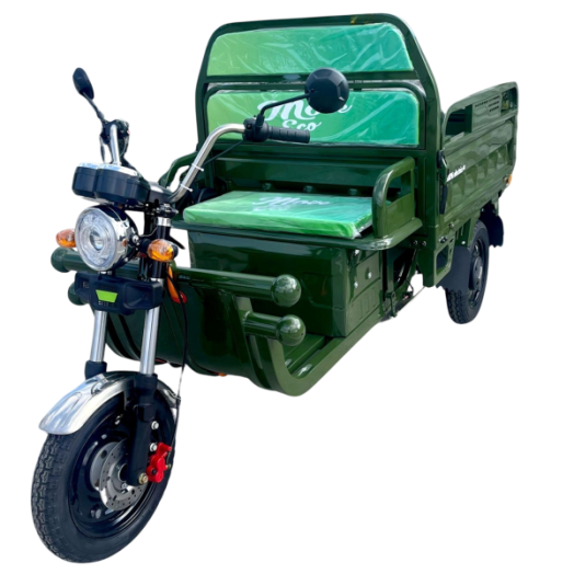 Cargo 500 C06 zöld elektromos tricikli 45km/h