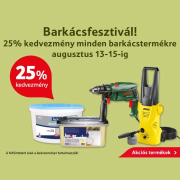 Barkácsfesztivál a TESCO áruházakban!