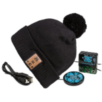 Fien Black Bluetooth sapka