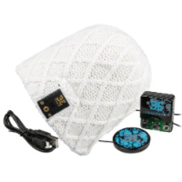 LoveSpun Bluetooth sapka, Sea Foam White