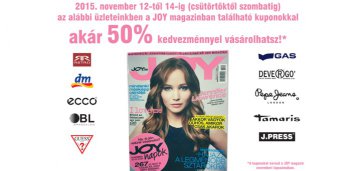 JOY-kuponok a Premier Outletben!