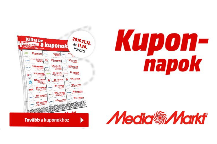 Kuponnapok a Media Marktban