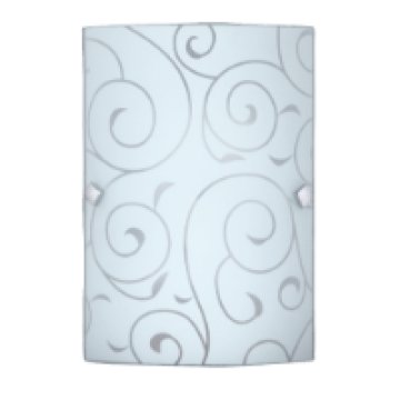 3850 Harmony lux, fali lámpa, E27 1x MAX 60W, fehér mintás