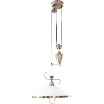 2756 Elisett, függeszték, E27 1x MAX 60W, bronz/ fehér