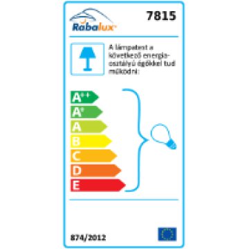 7815 Athen, csillár, E14 5x MAX 40W, matt fekete/ fehér alabástrom