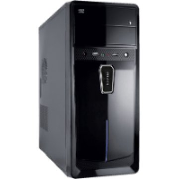 HPC-I3-SSDV1 asztali PC (Core i3/4GB/1TB HDD/DVDRW/400Watt/billentyűzet+egér)