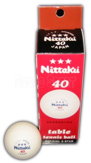 Nittaku ping-pong labda, 3 db