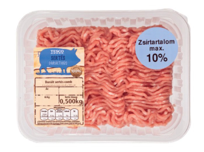 TESCO darált sertéscomb