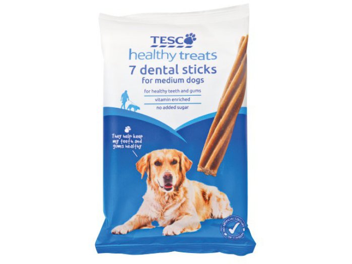 TESCO Dental Sticks jutalomfalat kutyáknak