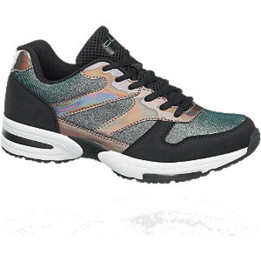 Metálfényű sneaker