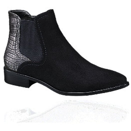 Hüllőmintás chelsea boot