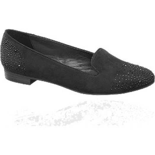 Strasszos loafer
