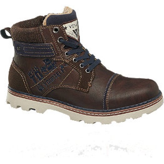 Fűzős férfi bakancs