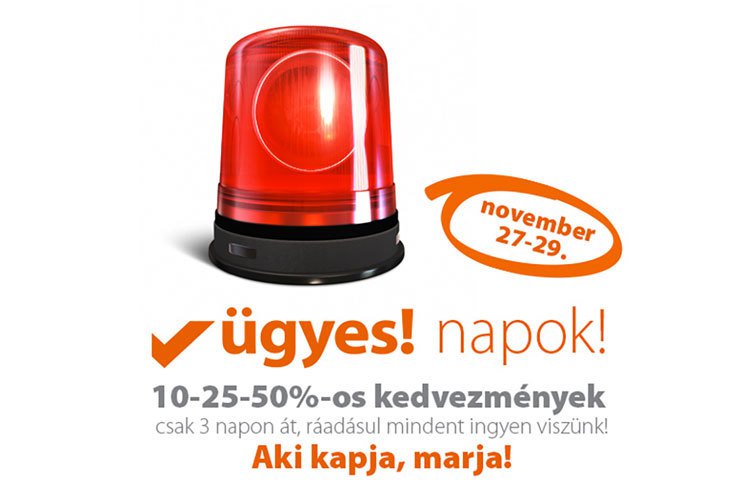 Ügyes! Napok! az Extreme Digitalban kedvezményekkel