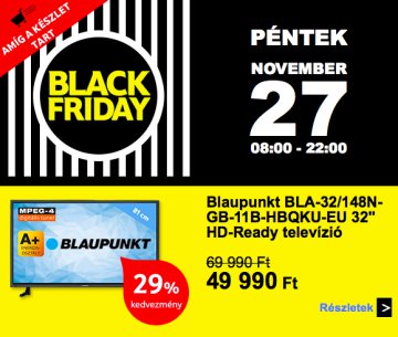Black Friday a Tesco áruházakban!