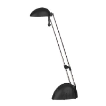 4334 Ronald, íróasztali lámpa, LED 5W, fekete