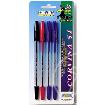 Golyóstoll szett 4db - Corvina