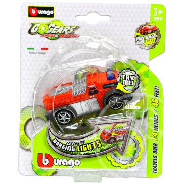 Bburago: Go Gears kisautók - tűzoltóautó