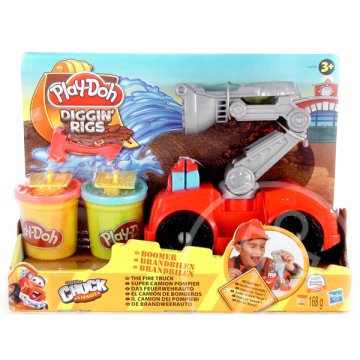 Play-Doh gyurmás munkagépek - Boomer a tűzoltóautó nagy készlet