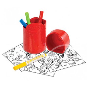 Crayola: Mini kifestő filcekkel - kék dobozban