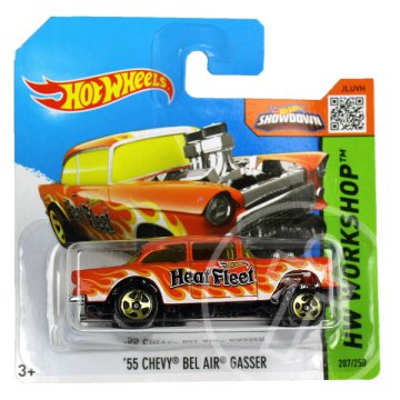 Hot Wheels Workshop: 55 Chevy Bel Air Gasser kisautó 2