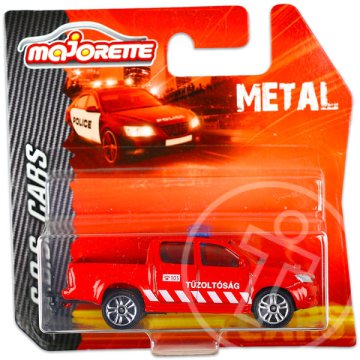 Majorette: S.O.S. kisautók - Toyota Hilux magyar tűzoltóautó