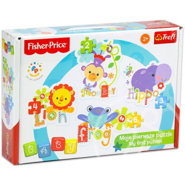 Fisher-Price: Első kirakóm - Szivárvány erdő 2 puzzle
