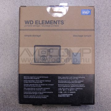 WD Elements Portable SE 1TB 2.5" HDD